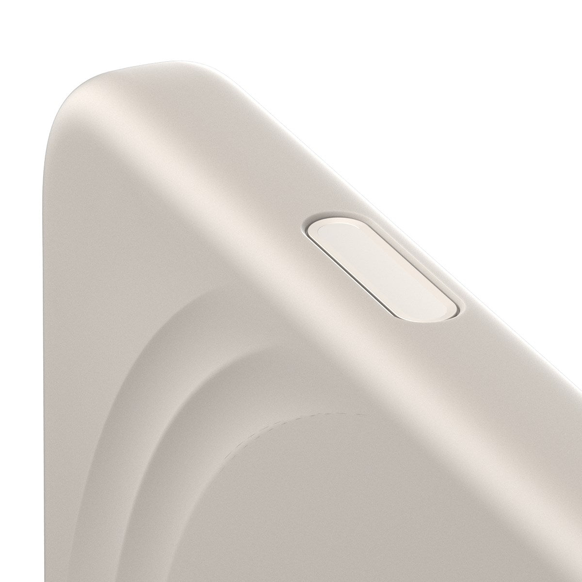 CARE by PanzerGlass® Feature FLOW Case Vanilla m. Cutout for Haptic & MagSafe iPhone 17 Pro Max